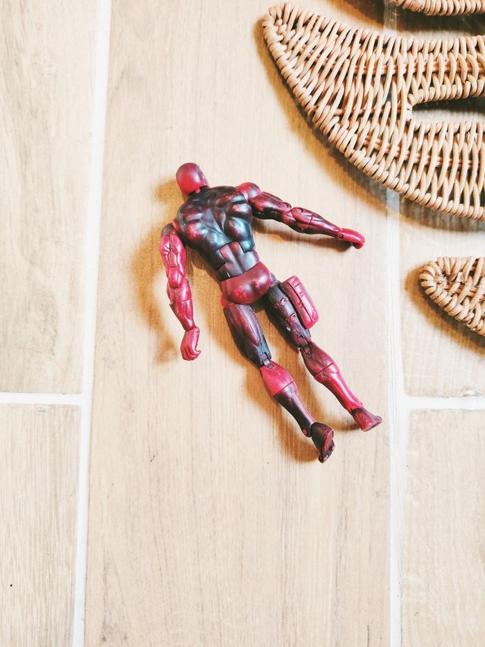 🤓Figurine Dardevil Marvel année 2003 marque Toy biz (MMS) - photo numéro 2