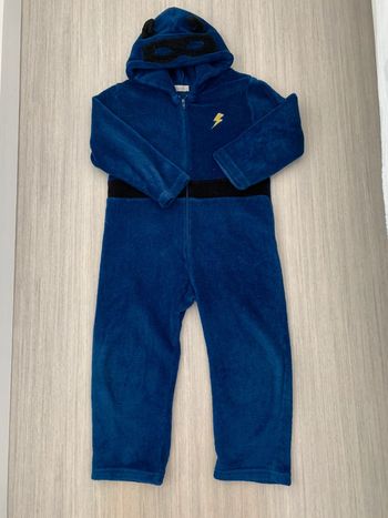 Combinaison polaire bleue