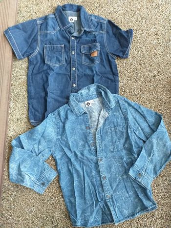 Lot de 2 chemises z 6 ans