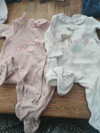 Lot de 2 pyjamas orchestra 9 mois