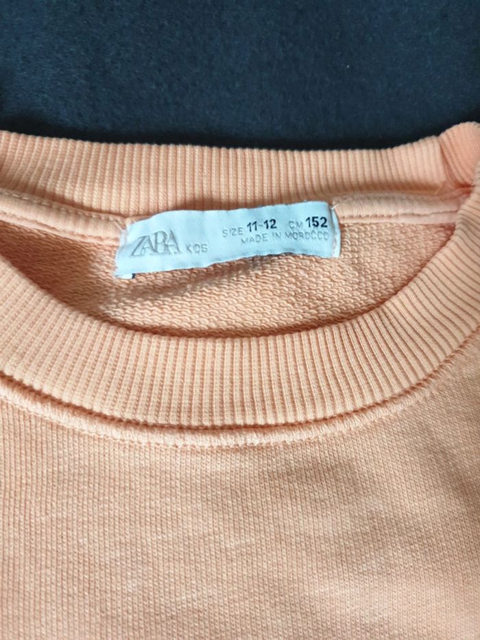 Sweat garçon Marque Zara taille 11 12 ans - photo numéro 2