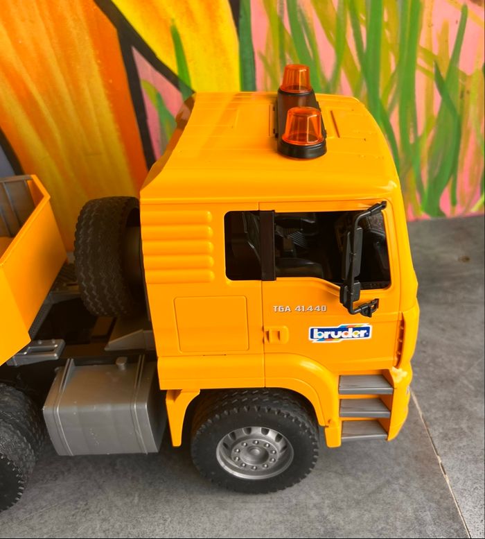 Grand camion transporteur Bruder - photo numéro 2