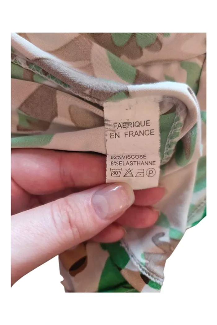 Blouse manches courtes extensible T36 - photo numéro 6