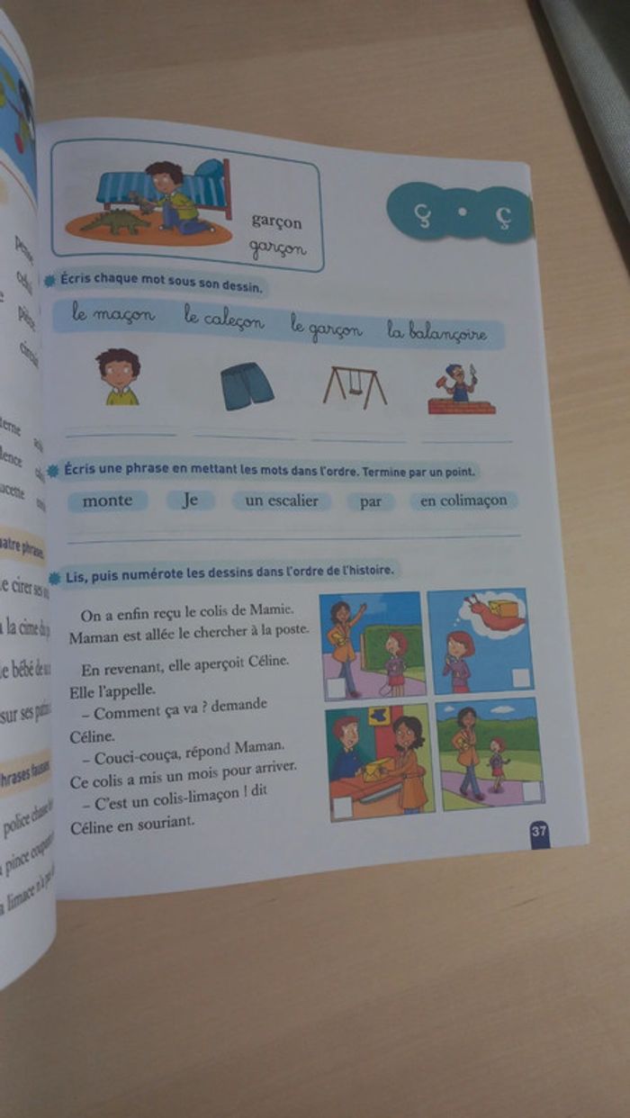 Mon cahier de lecture. Méthode syllabique. CP - photo numéro 3