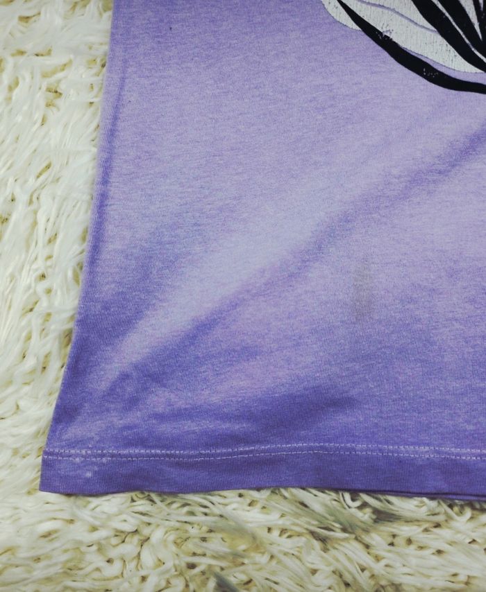 T-shirt manches courtes " Palm Island " mauve Garçon taille 10 ans marque Gemo 🎸 - photo numéro 7