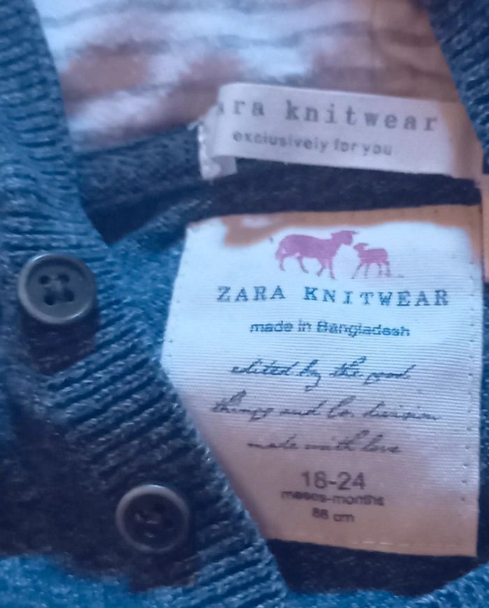 Sweat léger zara taille 18-24 mois - photo numéro 3