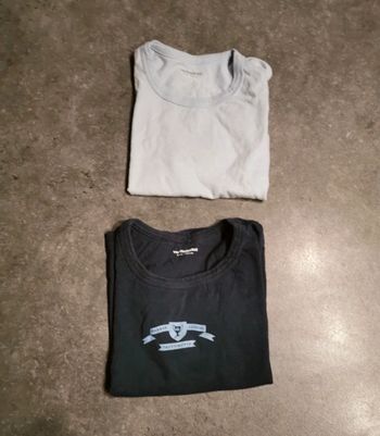 Lot de 2 tee shirts garçon, 8 ans, Vertbaudet.