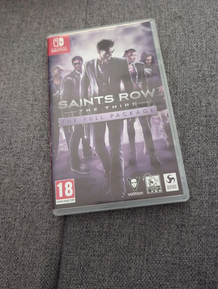 Jeu Switch Saints Row The third The full package