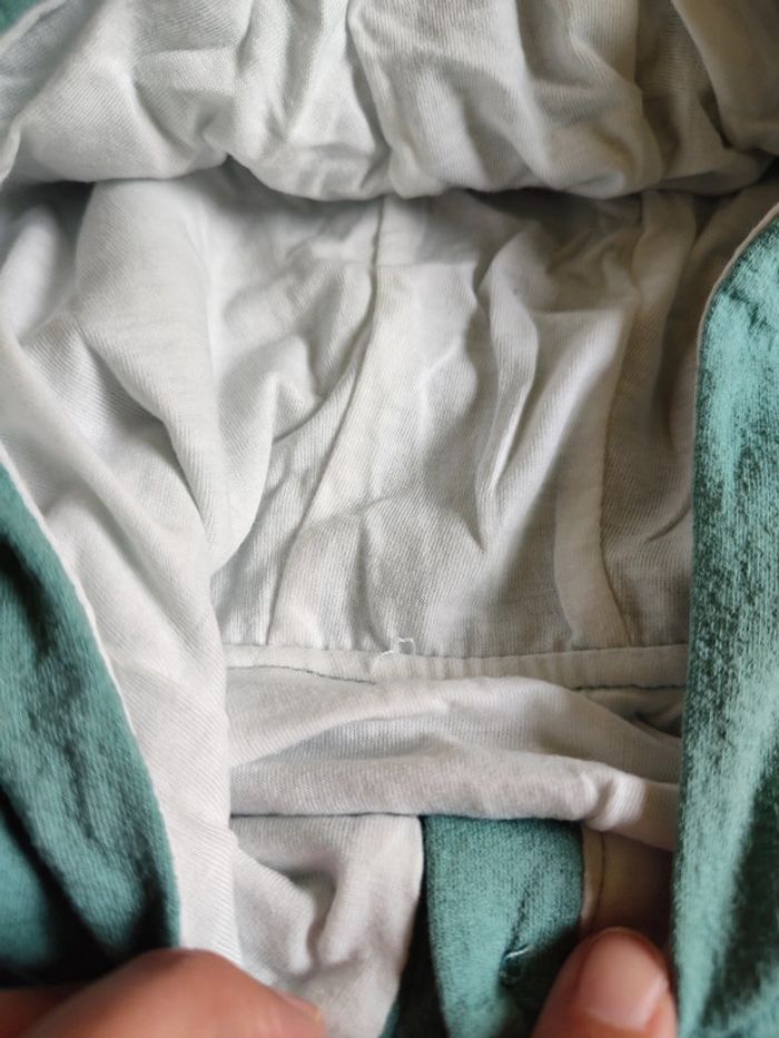 Pyjama grenouillère doublé à capuche avec oreilles Neuf PAT PAT en 6M - photo numéro 5