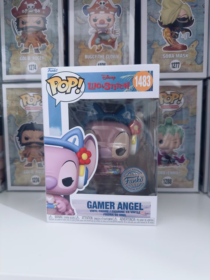 Funko Pop Lilo & Stitch 1483 Gamer Angel