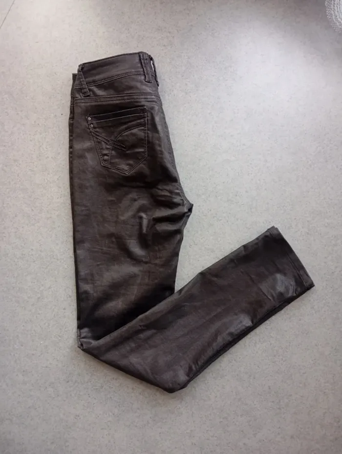 Pantalon taille 36 cassis collection - photo numéro 2