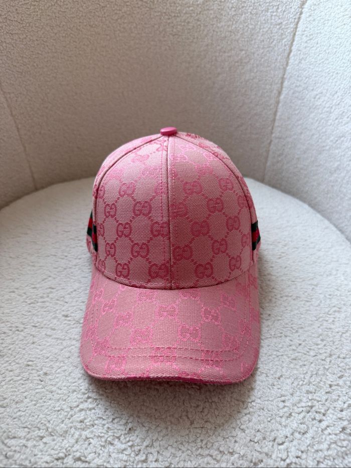Casquette Gucci Rose - photo numéro 3