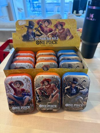 Display de 12 tin one piece booster OP-13 FR