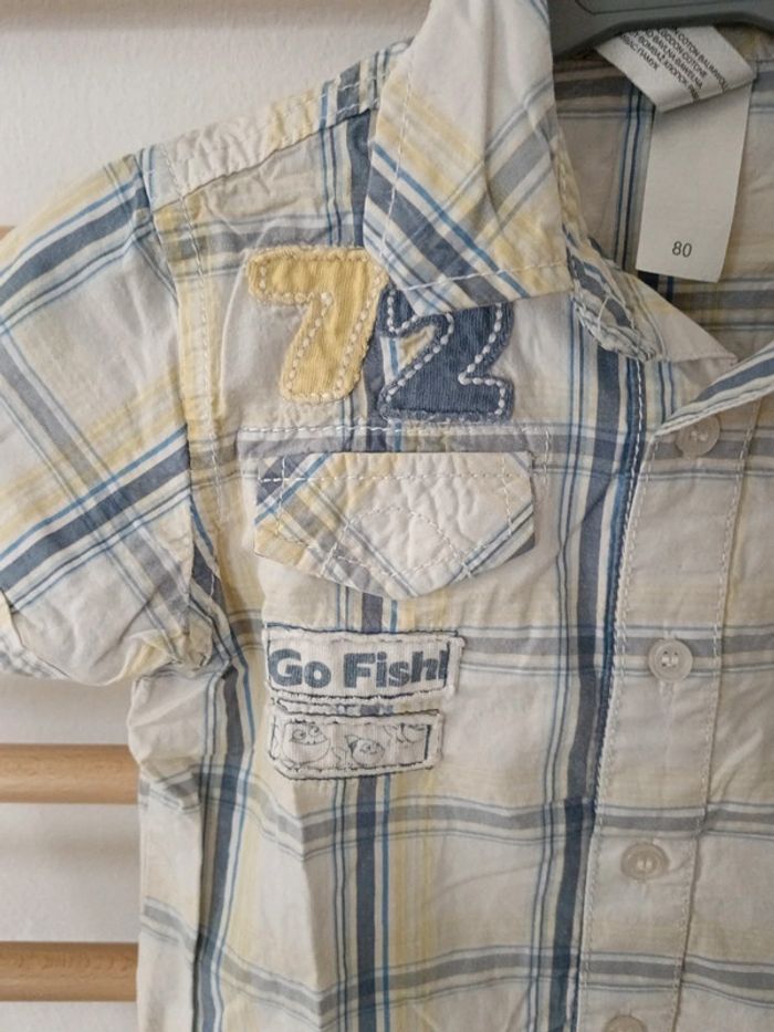 Chemise manche courte baby club - photo numéro 2