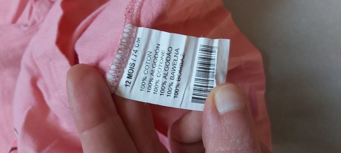 Tshirt manche longue Minnie 12 mois - photo numéro 6