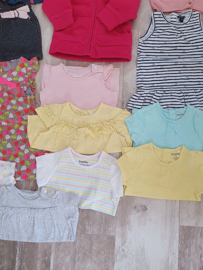 Lot vêtements fille 9mois - photo numéro 7