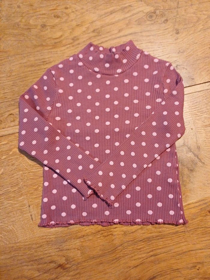 Lot de 2 t-shirts col roulé 3ans - photo numéro 3