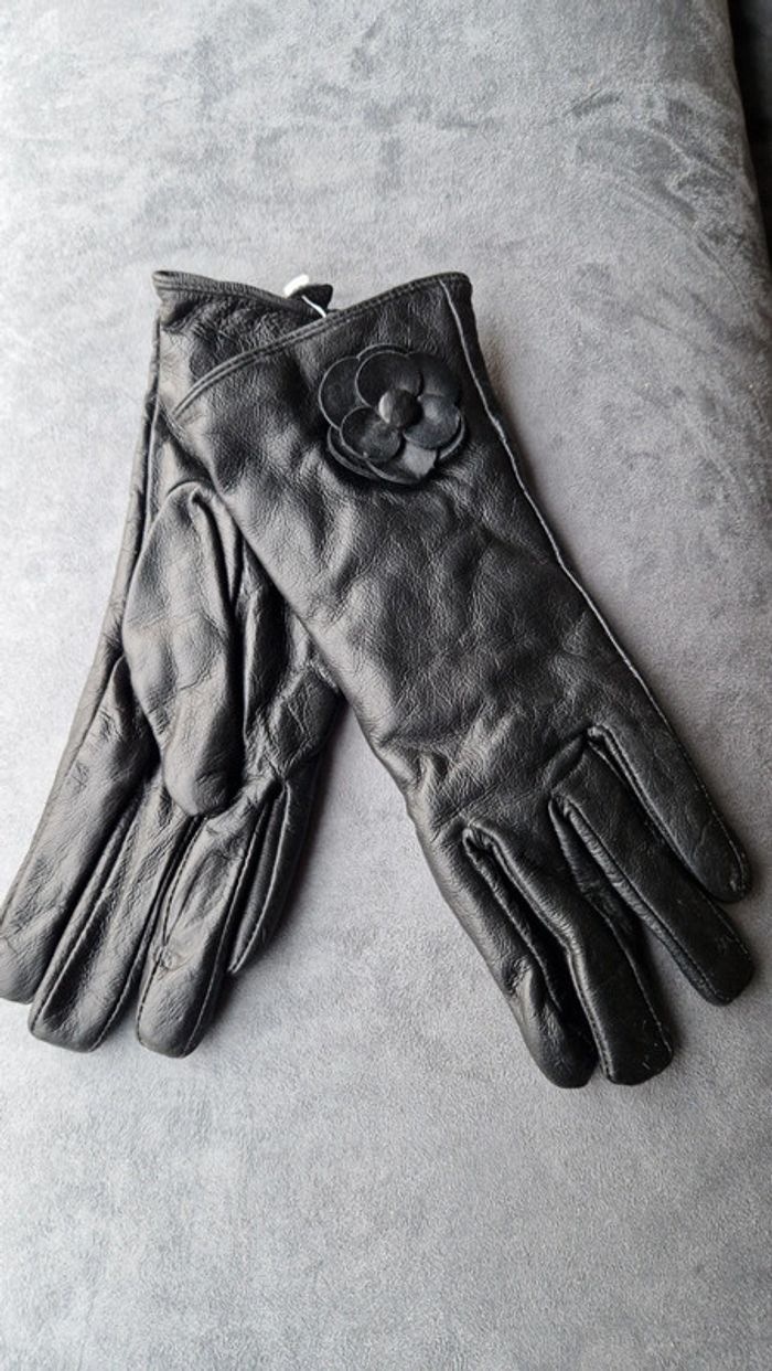 Gants hiver cuir