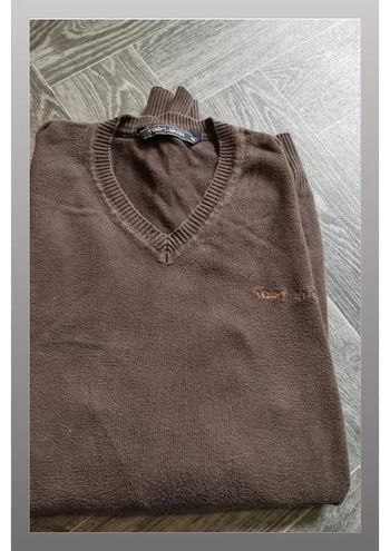 Pull marron Teddy Smith taille M homme