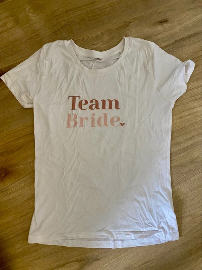 T shirt team bride evjf mariée