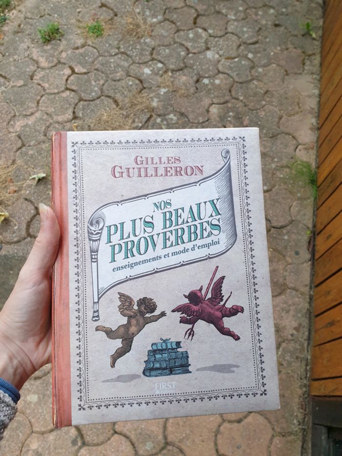 Magnifique livre proverbes