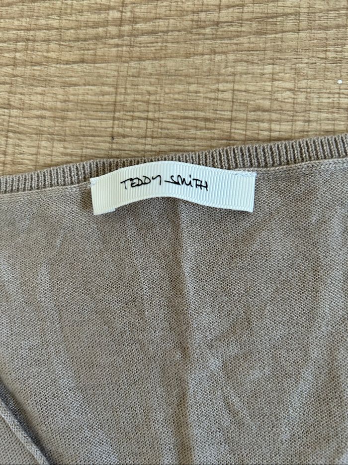 Pull beige à manches longues Teddy Smith taille XS jamais porté - photo numéro 9