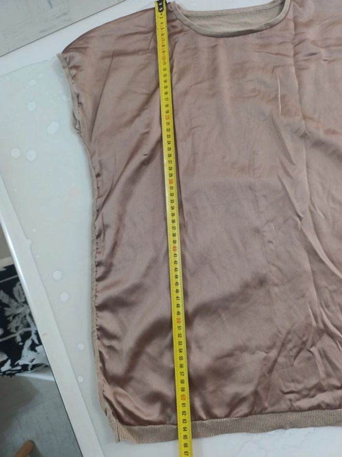 Top marron glacé taille M/L - photo numéro 4
