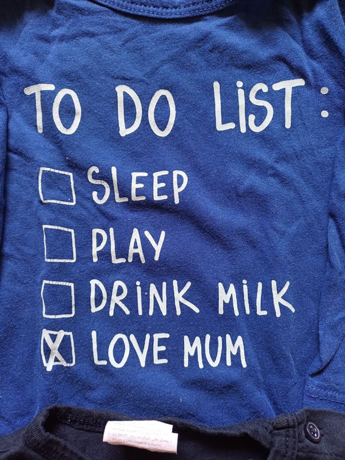 Lot de 5 tee-shirts manches longues - photo numéro 3