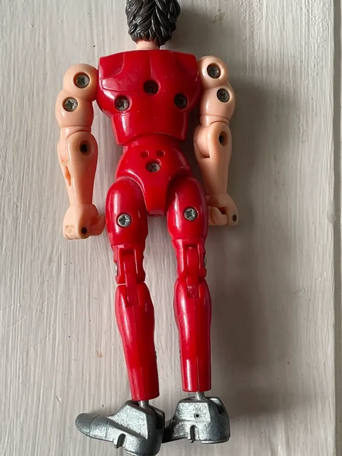Figurine Vintage Chevalier du Zodiaque Saint Seiya Bandai 1988 Bon état - photo numéro 2
