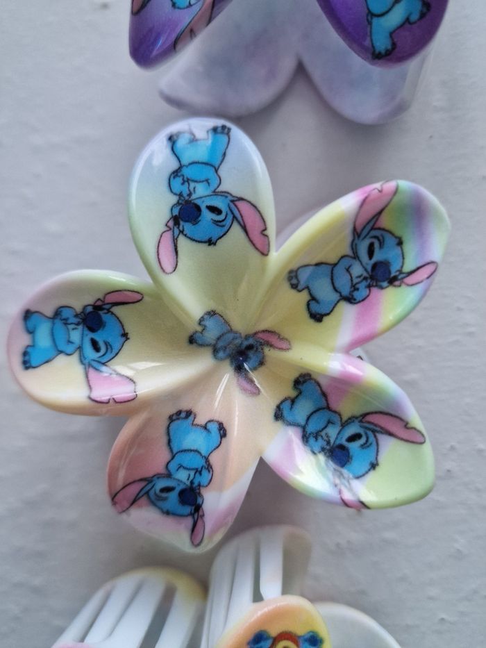 Lot de 3 pinces à cheveux Stitch - photo numéro 3