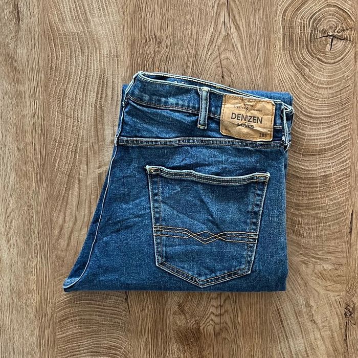 Jean/pantalon bleu marine Levi's Denzen 285 pour homme, taille W 38 L 34 (48 taille française)