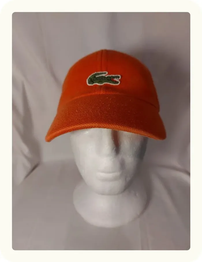 Casquette femme vintage Lacoste