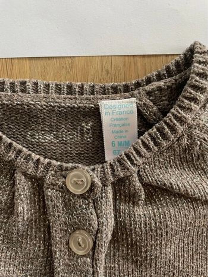 Gilet fille Obaïbi 6 mois - photo numéro 2