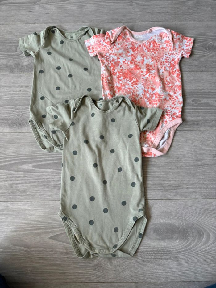 Lot de 3 body taille 24/36 mois