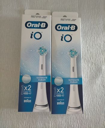 Lot brossettes OralB iO ultimate clean 