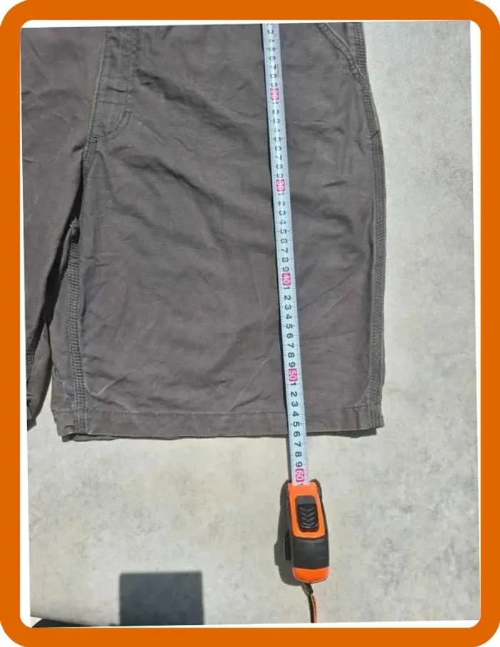 Short Carhartt W40 FR50 Bleu Homme Men SHO091 - photo numéro 3