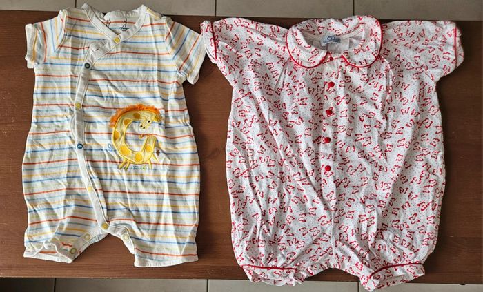 Lot combinaisons short