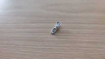 Logo calandre pièce détachée miniature 1/18 Burago Alfa Romeo 2300 spider 1932 #B61