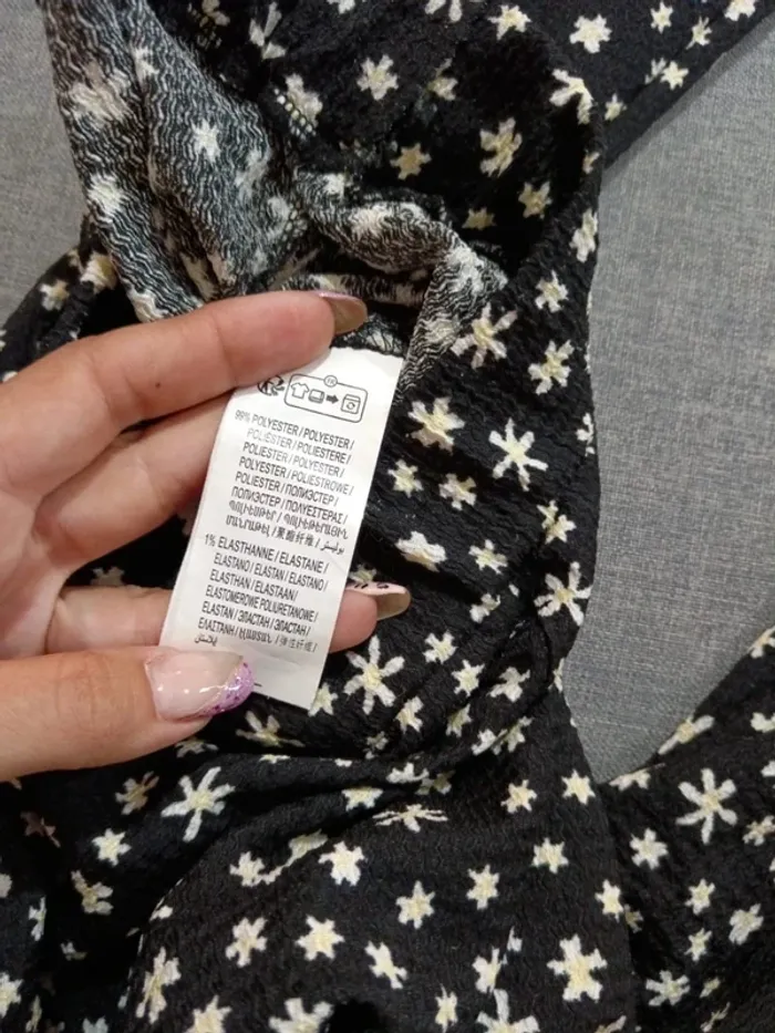 C54 pantalon imprimé kiabi XS - photo numéro 4