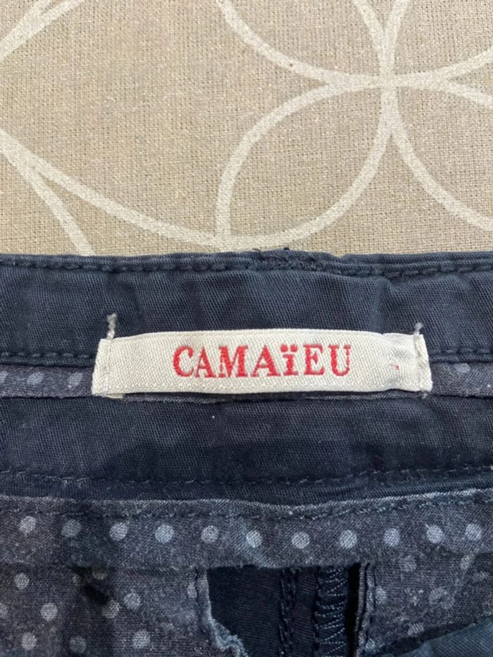 Pantalon Chino marine camaïeu - photo numéro 4