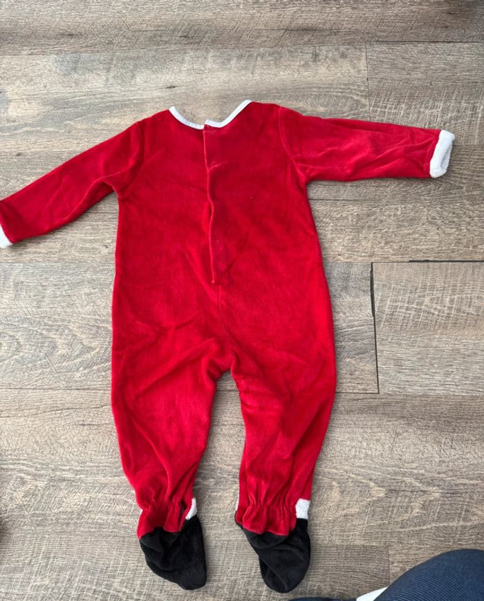 Pyjama chaud Père Noël 12 mois - photo numéro 2
