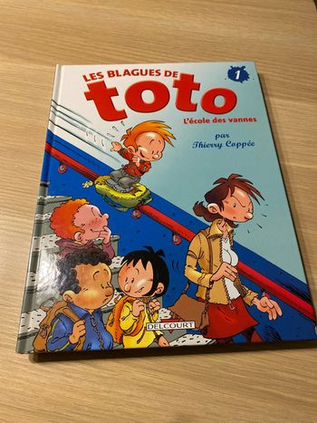 Livre les blagues de toto tome 1 l’école des vannes