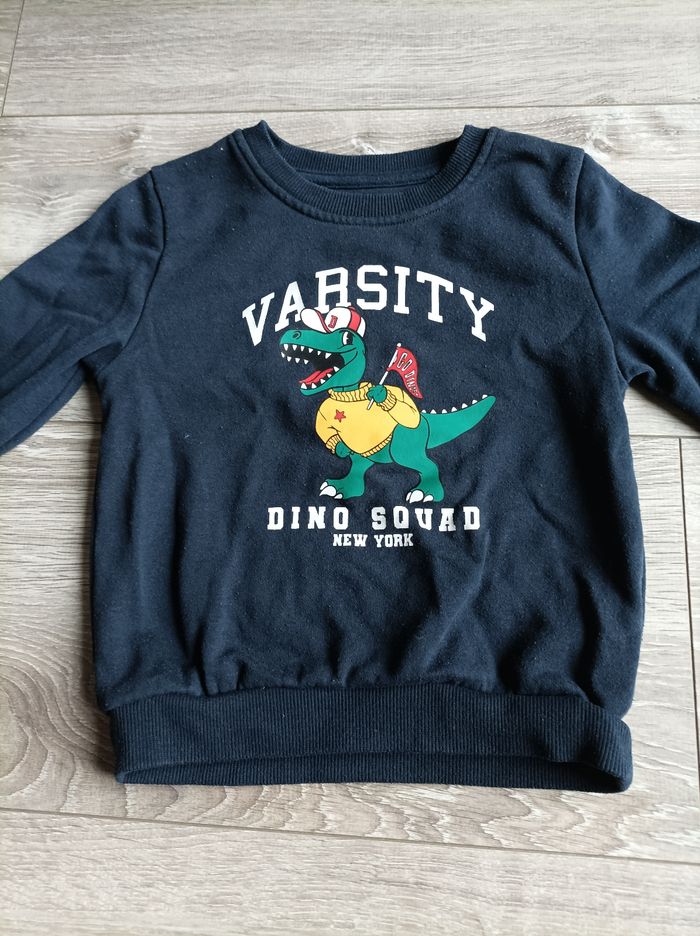 Pull dinosaure 2-3 ans