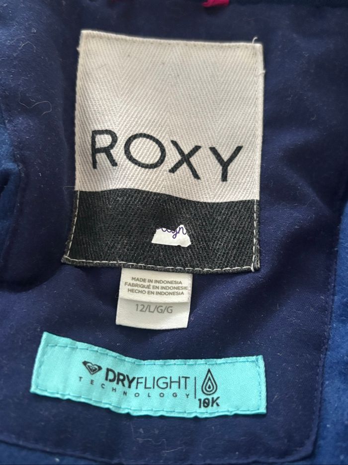 Manteau de ski fille 12 ans Roxy rose capuche fausse fourrure - photo numéro 9