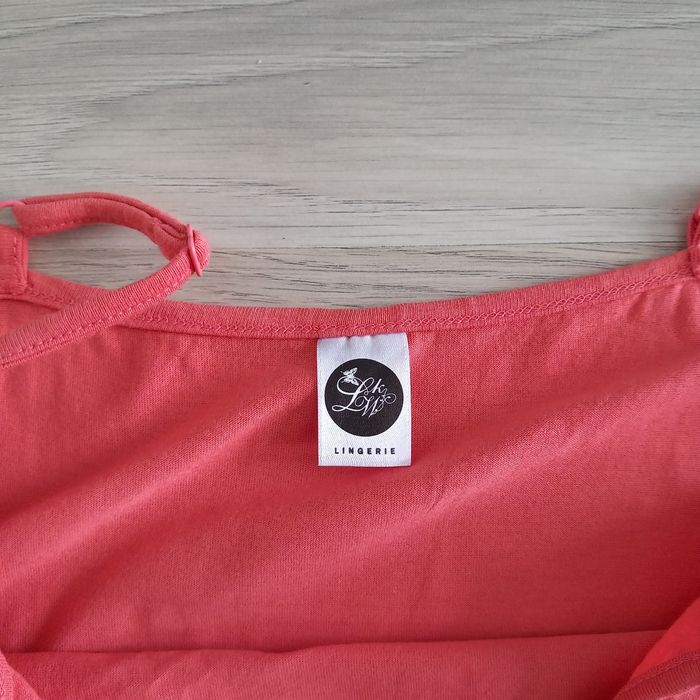 Chemise de nuit femme à bretelles rose C&A taille 38 - photo numéro 5