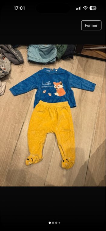 Pyjama 2 pièces 3 mois