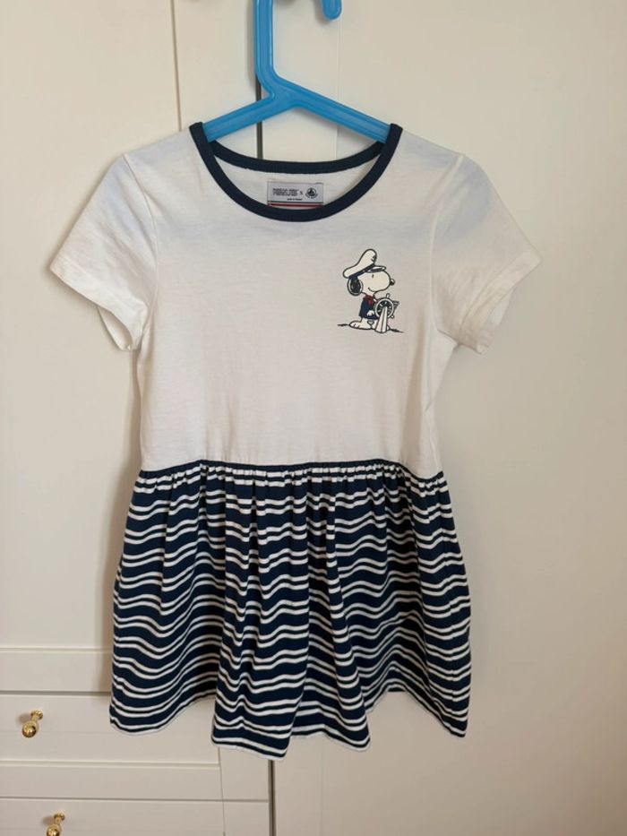 Robe petit bateau 8 ans x snoopy