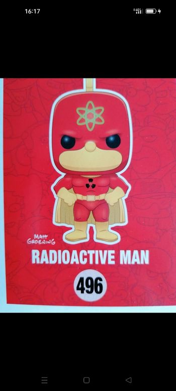 Figurine Pop Radioactive Man neuf