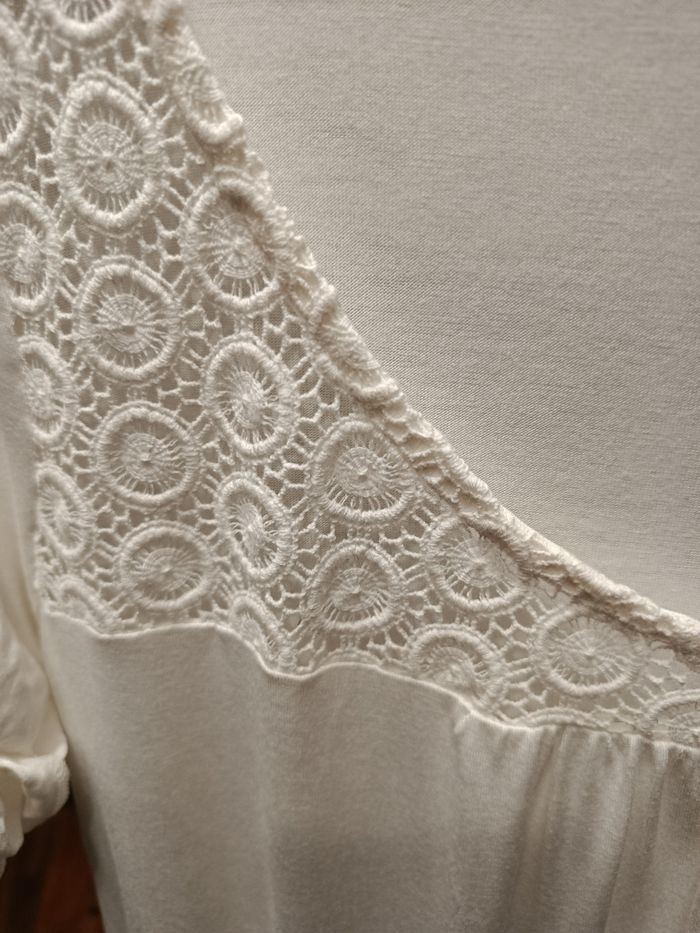 Tunique femme taille 38/40 Blanche - photo numéro 2