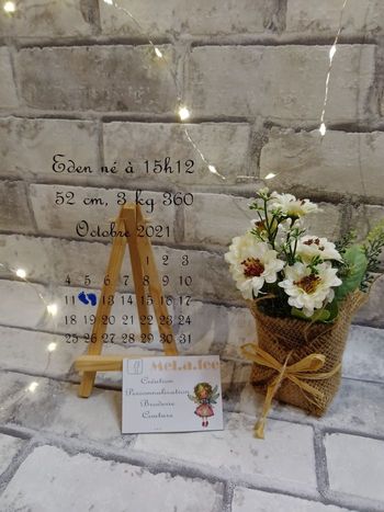 Plaque personnalisée